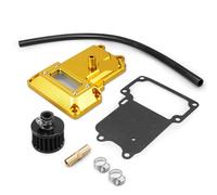 repuestos para Motocicletas para Harley Street Glide FLHX 2006-2015 Cubierta Superior de transmisión ventilada Carretera Personalizada FLTRX Ultra FLTRU King FLHR policía(Gold)