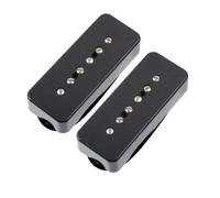 Repuestos Para Pastillas De Guitarra Pastillas De Barra De Jabón De Bobina Simple Para Guitarra Negra