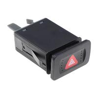 [Repuestos para reparación de automóviles] Interruptor indicador de luz de tablero de advertencia de peligro 1J0953235C, 1J0953235E J0953235J for VW Golf MK4 Bora 1998-2006 [Fácil de reemplazar]