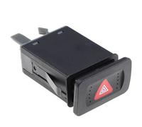 [Repuestos para reparación de automóviles] Interruptor indicador de luz de tablero de advertencia de peligro 1J0953235C, 1J0953235E J0953235J for VW Golf MK4 Bora 1998-2006 [Fácil de reemplazar]