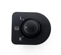 Repuestos para VW Golf 1999-2002, Bora 1J2 1998-2005, Passat 3B2, 3B3. Perilla de Ajuste del Espejo Lateral Izquierdo 1J1 959 565F, 1J1959565F (con Cromo) (sin Cromo).
