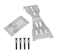 Repuestos RC Para ARRMA Fury Mega 1/10 Carreras Acero Inoxidable Chasis Protector De Deslizamiento Placa Piezas Mejora Coche RC Crawler