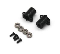 Repuestos RC Para FMS Para Fuego Para Caballo Para EAZYRC 1/18 Para Thunder Storm RC Coche Control Remoto Accesorios Actualización Metal Rueda Trasera Asiento(Black)