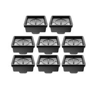 Repuestos Y Filtros For Cepillos De Rodillo, Compatibles con Aspiradoras En Seco Y Húmedo Xiaomi Truclean W20/2C/4C/2 Lite.(8 Filters)