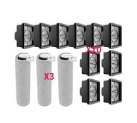 Repuestos Y Filtros For Cepillos De Rodillo, Compatibles con Aspiradoras En Seco Y Húmedo Xiaomi Truclean W20/2C/4C/2 Lite.(Set3)