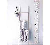 Repuhand Niños Tabla de Crecimiento Niños Medidor de Altura Growth Chart Altura Gráfico Mural de la Pared Para Colgar Reglas Para el Dormitorio de los Niños Guardería Infantil