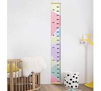 Repuhand Niños Tabla de Crecimiento Niños Medidor de Altura Growth Chart Altura Gráfico Mural de la Pared Para Colgar Reglas Para el Dormitorio de los Niños Guardería Infantil