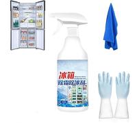 REPWEY 2024 New Powerful Defrosting Spray for Fridge Freezer,Powerful Refrigerator Defrost Spray,Fridge Freezer Defrosting Spray Efficiently Removes Ice (1 pcs)