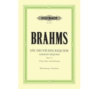 RÉQUIEM ALEMÁN OP 45 PARTITURA VOCAL - NEW BRAHMS, JOHANNE 22/01/2017