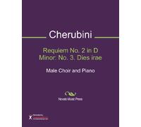 Requiem No. 2 in D Minor: No. 3. Dies irae Sheet Music (Male Choir and Piano)