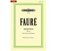 Requiem opus 48: für Soli (Sopran- und Bariton-Solo), Chor und Orchester / Klavierauszug (Edition Peters)