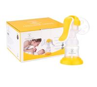 REQUISITE NEEDS Extractor de leche manual, diseño compacto, protectores flexibles de ajuste personal, cepillo de limpieza