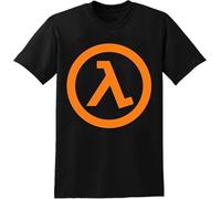 Res Half Life 2 Lambda Video Game T-Shirt Unisex tee Black Men's