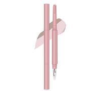 Resaltador para debajo de los ojos - Maquillaje natural doble - Palillo de sombra de ojos altamente pigmentado, para mujeres, niñas, principiantes, vida cotidiana, oficina, viajes, salón, fiesta