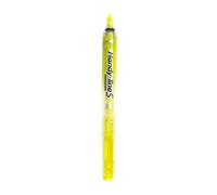 Resaltador retr ctil y recargable Pentel Handy-line S amarillo, 12 unidades (SXS15-G)