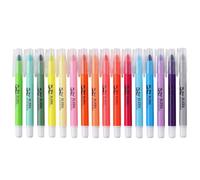 Resaltadores de gel Mr. Pen sin sangrado, 16 unidades (8 colores pastel y 8 colores vibrantes) Resaltadores b blicos Resaltadores de gel de color