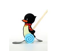 Resbalando el pingüino Conrado figura OTRA VEZ de desplazamiento 220 x 110 x 600 que resbala la madera animal