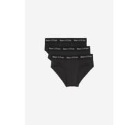 Marc O´Polo Essentials 3-Pack Brief Bragas, Black, Medium de los Hombres