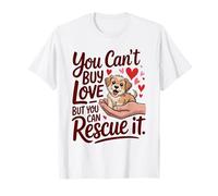 Rescata a Dog Lover Dog Mom Save a Dog Camiseta
