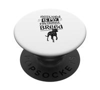 Rescatado es mi Raza Favorita Rescatando Perros rescatados PopSockets PopGrip Adhesivo