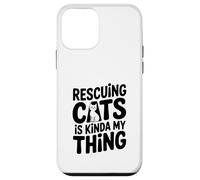 Rescatar Gatos es Algo mío Amante de los Gatos Carcasa para iPhone 12 Mini