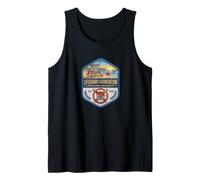 Rescate de Estilo Vintage de la Asociación de Salvavidas Camiseta sin Mangas