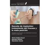 Rescate de implantes: tratamiento del fracaso y la mala posición: Estrategias actuales para una rehabilitación funcional, estética y a largo plazo