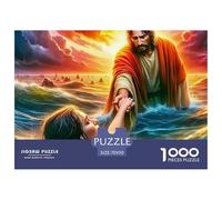 Rescate en el mar Puzzle de 1000 Piezas Papel Puzzle para Adultos Escena Emocional Relax Enfoque Regalo 70x50cm/1000pcs