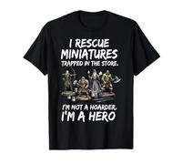 Rescate miniaturas atrapadas en No Soy un acaparador, Soy un héroe Camiseta