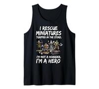Rescate miniaturas atrapadas en No Soy un acaparador, Soy un héroe Camiseta sin Mangas