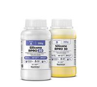RESCHIMICA Silicona para Moldes Profesionales R PRO 30 (500 gr) | Silicona Platino Para Hacer Moldes, No Tóxica, 1:1, Fácil de Usar, Rápida, Alta Dureza, 30 Shore, para Resina y Yeso