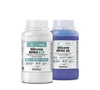 RESCHIMICA Silicona para Moldes Resistentes R PRO 20 (500 gr) Fácil de Usar | Silicona Platino Para Hacer Moldes, No Tóxica, 1:1, Rápida, Dureza Media, 20 Shore, para Resina, Yeso y Fundición