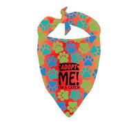 Rescue Dogs - Bandana triangular para perro, con texto en inglés "I'm A Catch" (I'm A Catch)