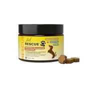 RESCUE Pets - Golosinas para Perros - Serenidad para Viajar, Ruido, Soledad, Visita Veterinaria - Vegano y sin Alcohol - Natural