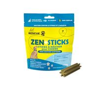 RESCUE Pets ZEN+ STICKS masticables para perros - Salmón - Higiene bucal - Sin cereales, sin alcohol - Con flores de Bach Original & Plantas - 7 palitos (140 g)
