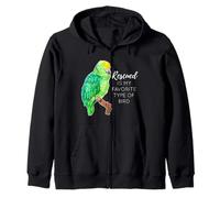 Rescued is my Favorite Type of Bird - Amazon Parrot Sudadera con Capucha