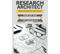 Research Architect Graph Book | 1/4" Grid + 1/8" Full Sub Grid: Professional Grid Layouts for Engineers, Designers & Creatives