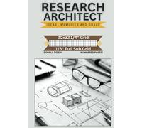 Research Architect Graph Book | 1/4" Grid + 1/8" Full Sub Grid: Professional Grid Layouts for Engineers, Designers & Creatives