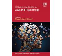 Research Handbook on Law and Psychology (Research Handbooks in Law and Society series)