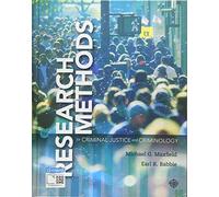 Research Methods for Criminal Justice and Criminology (Mindtap Course List)