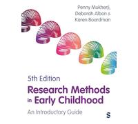 Research Methods in Early Childhood: An Introductory Guide