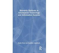 Research Methods in Information Technology and Information Systems