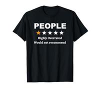 Reseña de People One Star | No recomendaría una calificación Divertida Camiseta