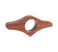Reserva de la página del libro para el pulgar, madera natural ergonómica Guión ergonómico - Anillo compacto para facilitar el mantenimiento de las páginas durante la lectura | Accesorio ideal para