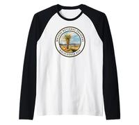 Reserva Nacional Mojave California EE.UU Camiseta Manga Raglan