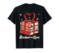 Reservado con Love Romantic Reader Quote Valentine's Book Camiseta