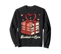 Reservado con Love Romantic Reader Quote Valentine's Book Sudadera