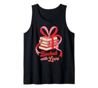 Reservado con Love Romantic ReaderQuote Amante de los Libros de San Valentín Camiseta sin Mangas