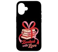 Reservado con Love Romantic ReaderQuote Amante de los Libros de San Valentín Carcasa para iPhone 16
