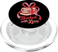 Reservado con Love Romantic ReaderQuote Amante de los Libros de San Valentín PopSockets PopGrip para MagSafe